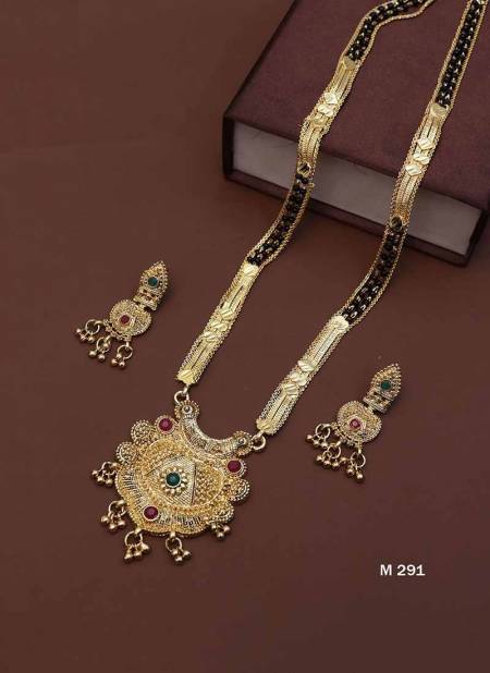 Latest Heavy Festive Wear Long Mangalsutra Collection M 291
